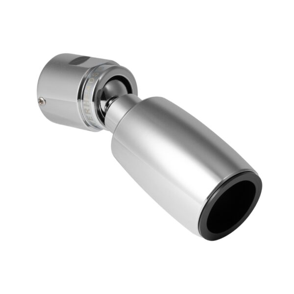 Retrofits Standard Shower Heads with 1/2 inch-14 NPS Female Threads - Chrome (Swivel)