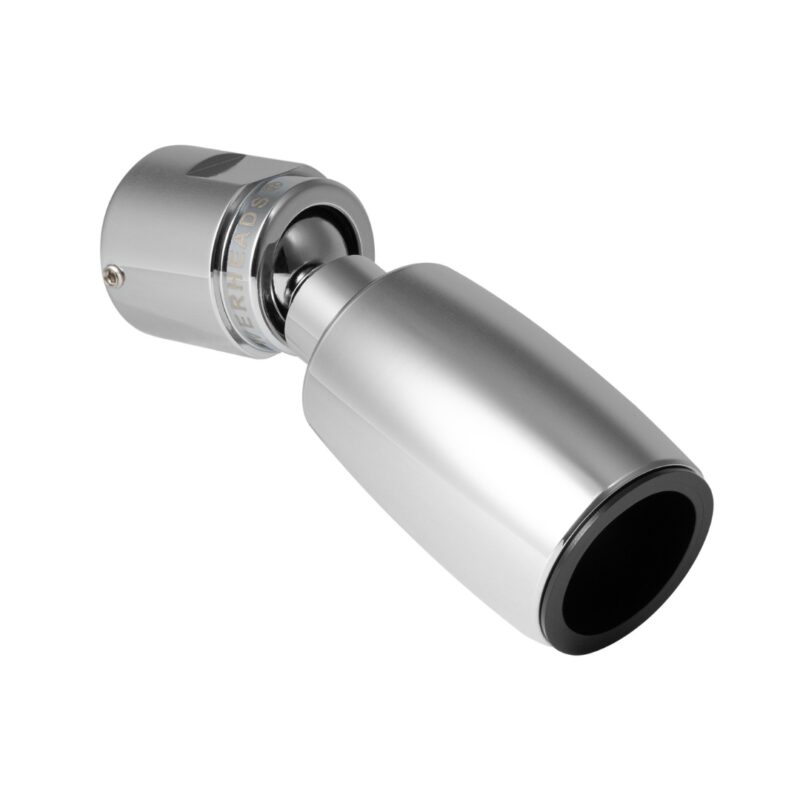 Vandal Resistant Fixed Shower Head with 1/2 inch-14 NPS Female Threads - Swivel