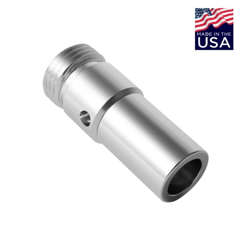 Retrofits All Acorn and Logan Wizard Models with 1/2 inch - 14 NPS Male Threads - Chrome (Non-Swivel)