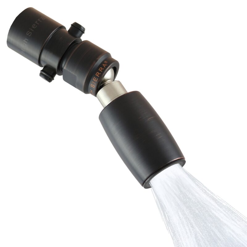 Classic™ Fixed Shower Head with Long Nut - Oil Rubbed Bronze - with Trickle Valve