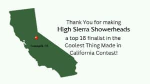 High Sierra Showerheads CTMIC