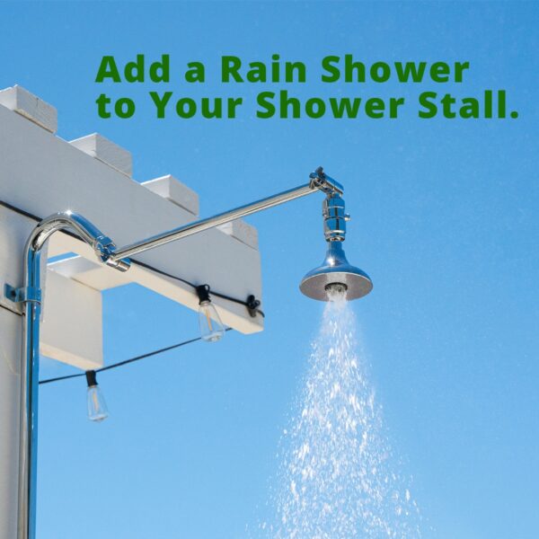 HALF DOME® Rain Shower Head - Oil Rubbed Bronze - No Trickle Valve - Image 4