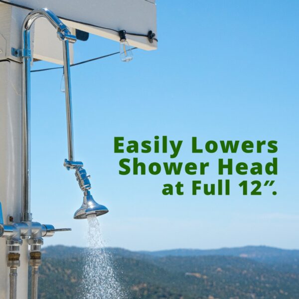 HALF DOME® Rain Shower Head - Oil Rubbed Bronze - No Trickle Valve - Image 5