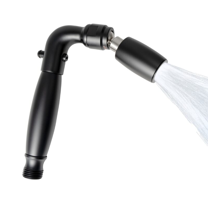 Classic™ Handheld - Matte Black - Standard Grip - with Trickle Valve