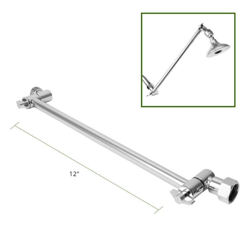 Adjustable Extension 12 inch Chrome Finish