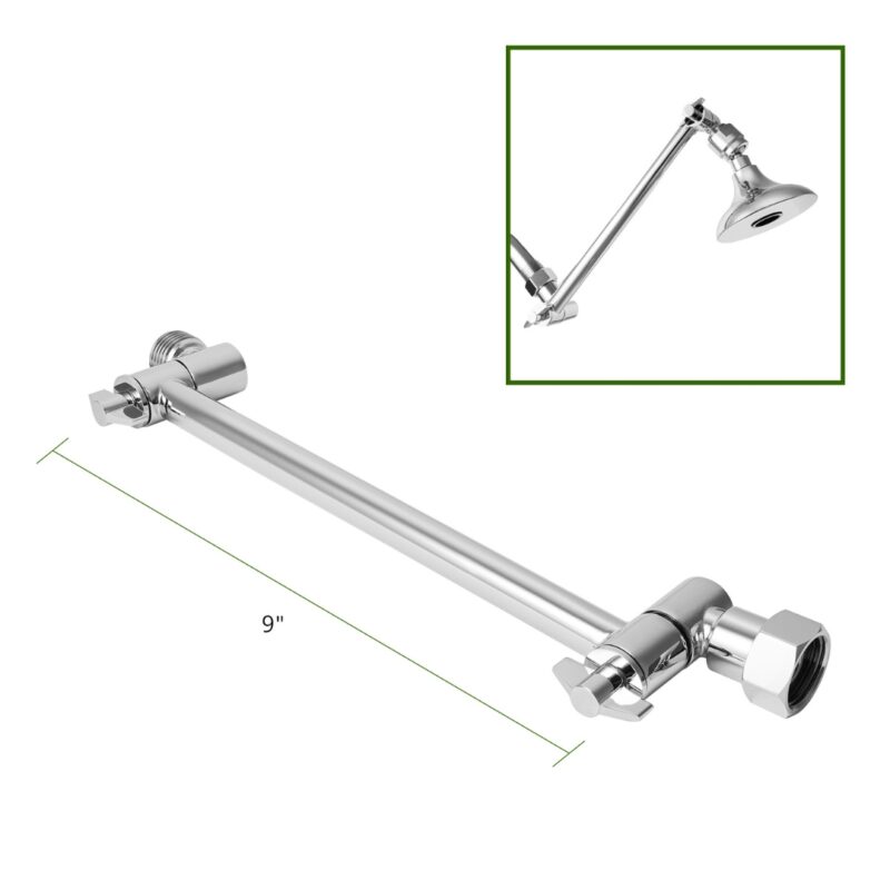 Adjustable Extension 9 inch Chrome Finish