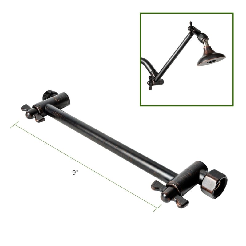 Adjustable Extension 9 inch Oil Rubbed Bronze Finish