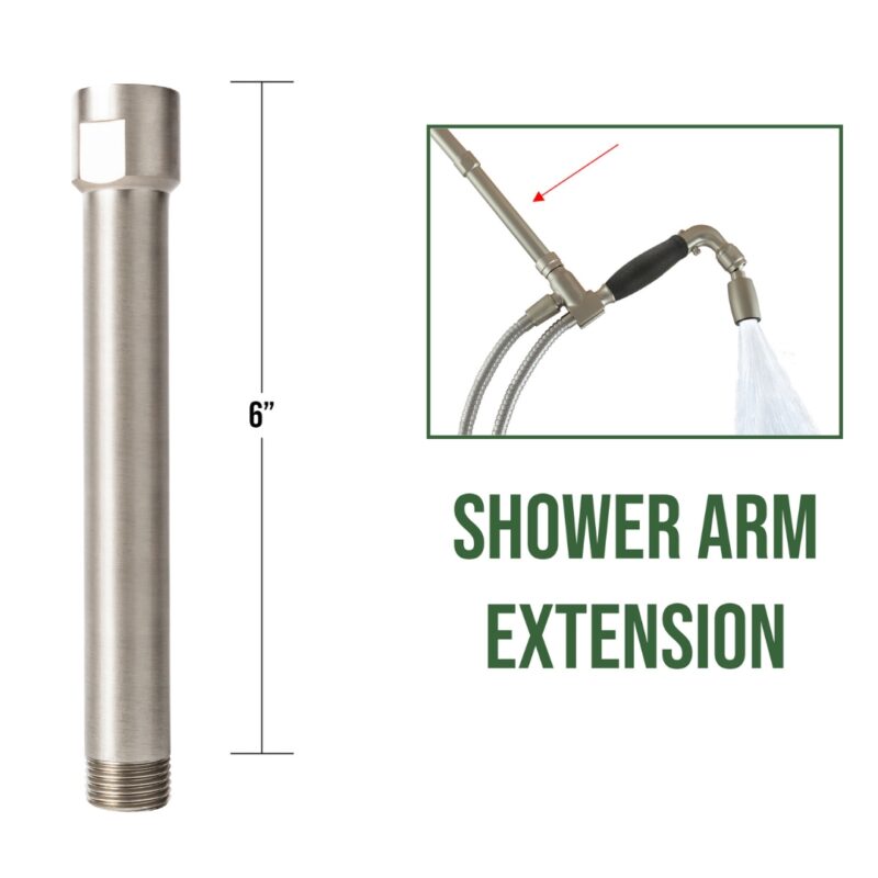 E-Z Reach™ - Solid Extension - Brushed Nickel Finish