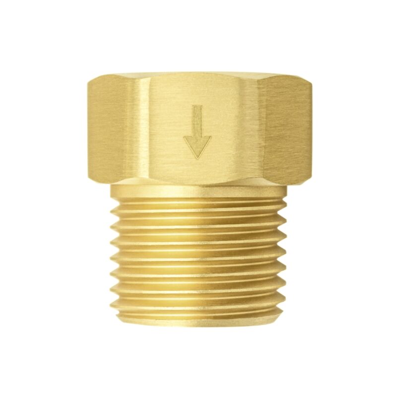 Handheld Shower Vacuum Breaker - Brushed Gold Finish