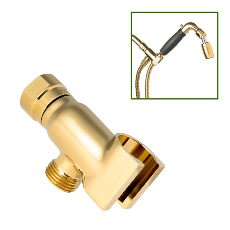 Handheld Holder - Polished Brass Finish