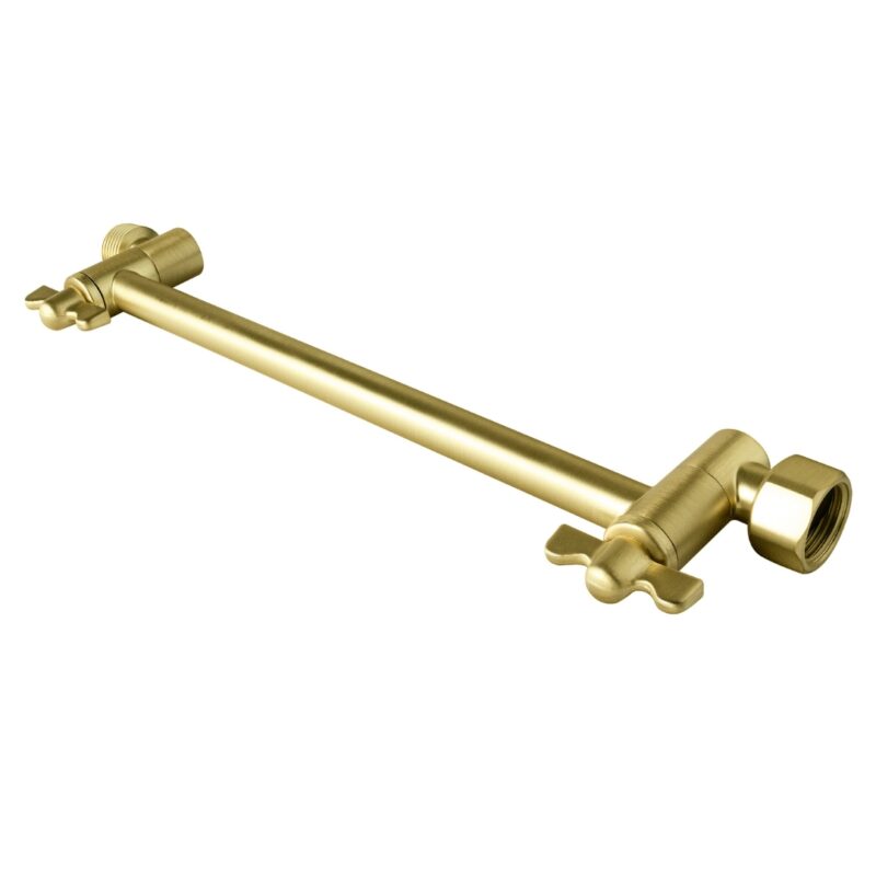 Adjustable Extension 12 inch Brushed Gold Finish
