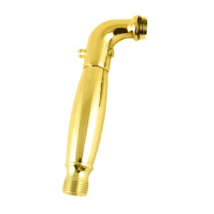 Shower Handle - Polished Brass - Standard Grip - with Trickle Valve