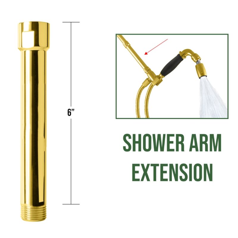 E-Z Reach™ - Solid Extension - Polished Brass Finish