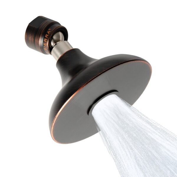 HALF DOME® Rain Shower Head - Oil Rubbed Bronze - No Trickle Valve