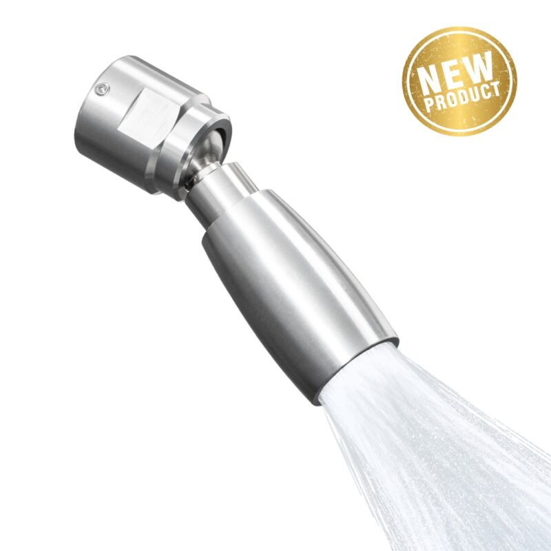 Vandal Resistant STEELHEAD™ Shower Head with 1/2 inch-14 NPS Female Threads - Swivel