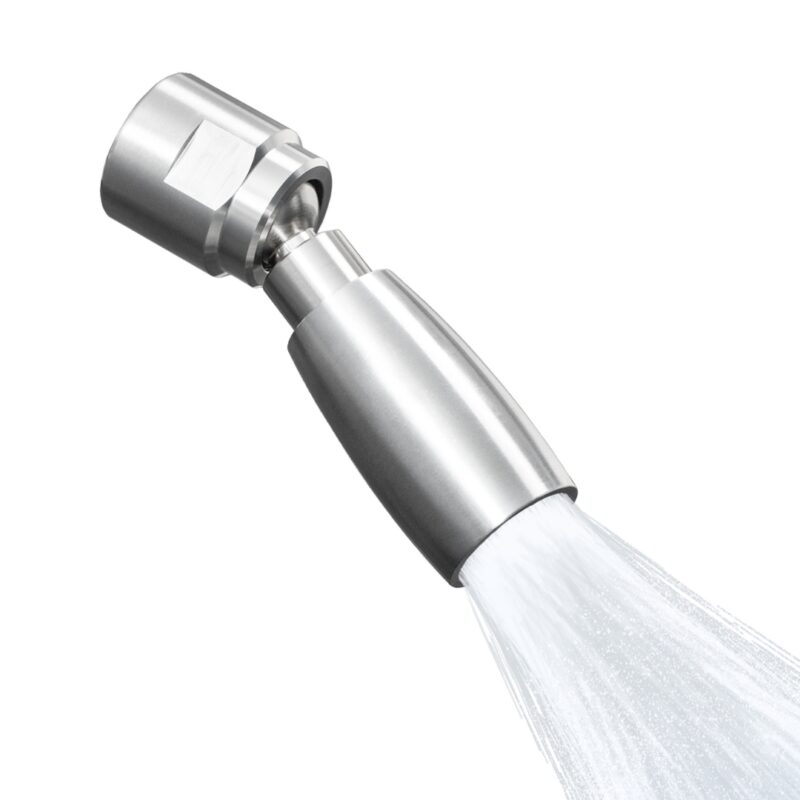 STEELHEAD™ Fixed Shower Head with Long Nut - No Trickle Valve