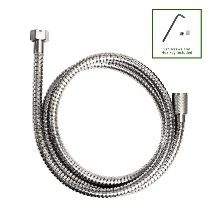 Vandal Resistant STEELHEAD™ Shower Hose - Brushed