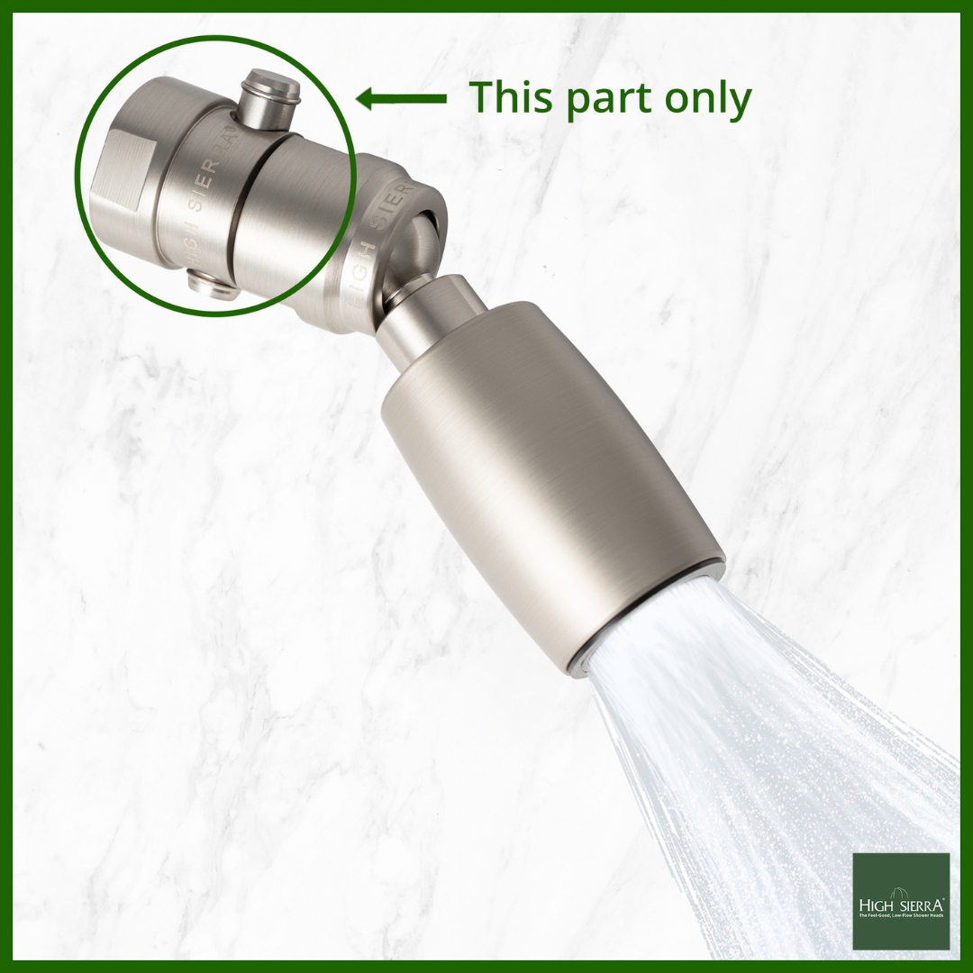 Shower Trickle Valve - Brushed Nickel Finish - High Sierra Showerheads