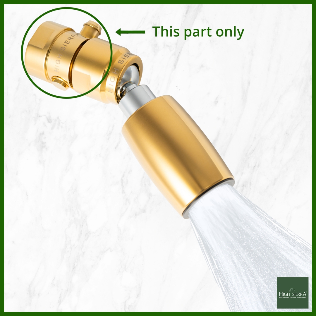 Shower Trickle Valve - Polished Brass Finish - Image 7
