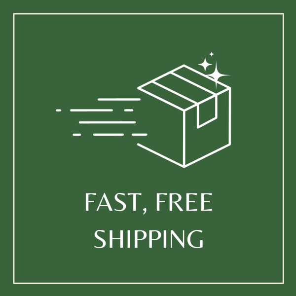 Fast, Free Shipping