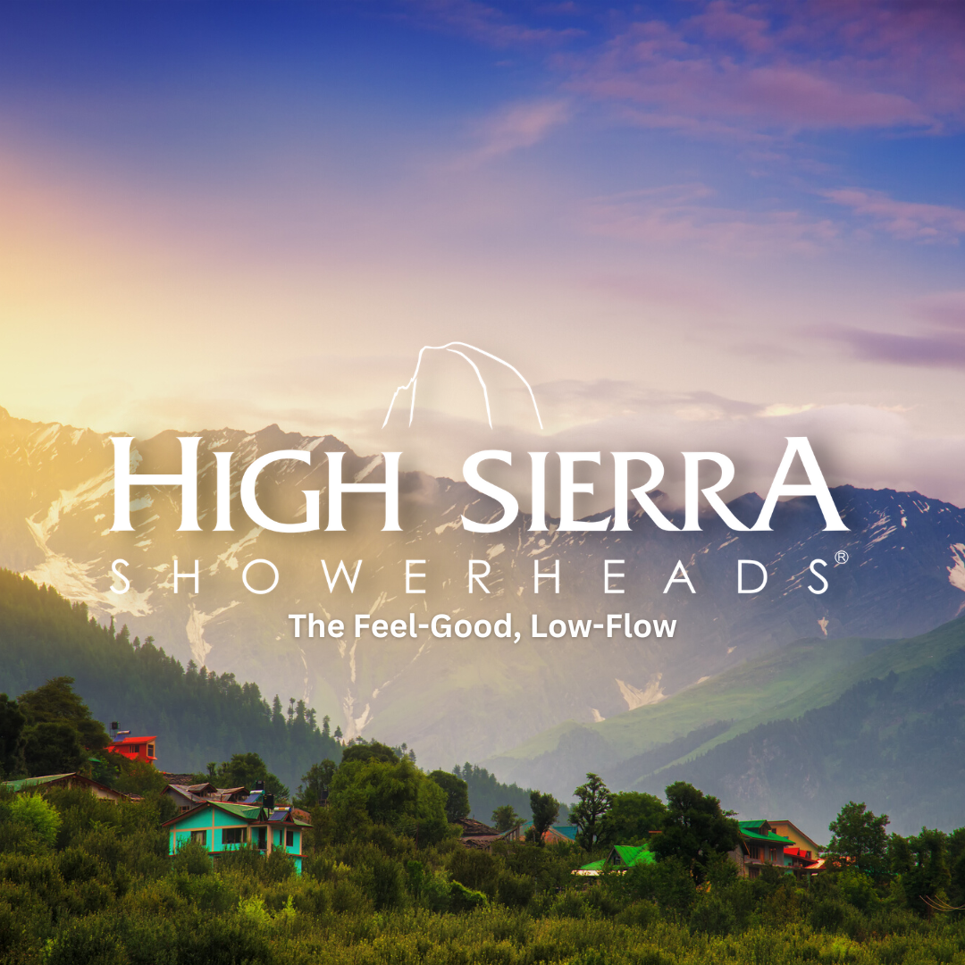High Sierra Showerheads - The Feel-Good, Low Flow Mobile